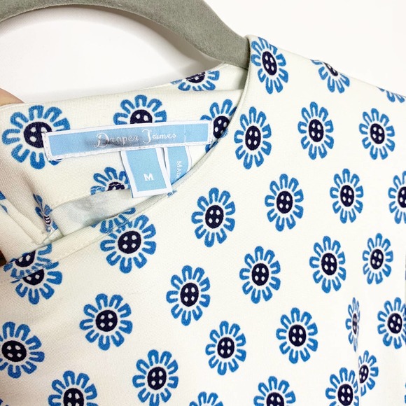 Draper James Floral Patterned Short Sleeve Dress - Picture 3 of 6